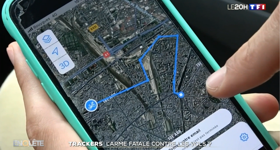 TF1 - Trackers - L'arme fatale contre les vols de vélos